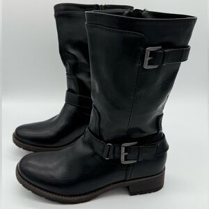 Womens Black Sonoma Goods For Life Style Moto Boots Size 9